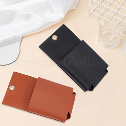 2Pcs 2 Colors PU Leather Hanging Storage Bag&nbsp;AJEW-CL0005-76
