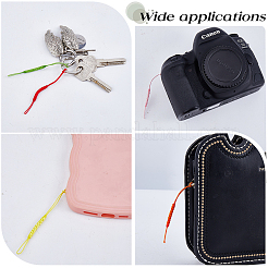 40Pcs 10 Colors Rayon Mobile Straps&nbsp;AJEW-GF0013-05