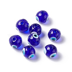 Handmade Evil Eye Lampwork Beads&nbsp;LAMP-F025-03B