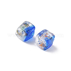 Baking Paint Handmade Gold Sand Lampwork Beads&nbsp;LAMP-P072-01A-03