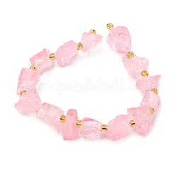 Raw Rough Natural Quartz Crystal Beads Strands&nbsp;G-Z131-J01-07