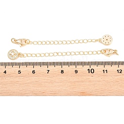 Brass Curb Chain Extender&nbsp;KK-P354-04G