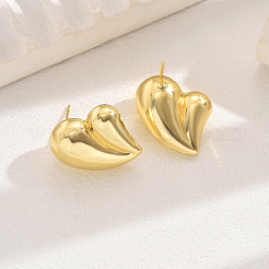 Stainless Steel Heart Stud Earrings&nbsp;RM2349