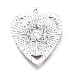 Mixed Shapes Alloy Pendants&nbsp;PALLOY-XCP0001-09