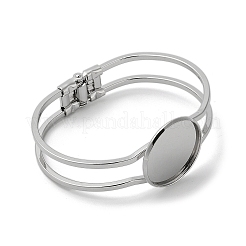 Rack Plating Brass Bangle Making&nbsp;KK-K277-10P