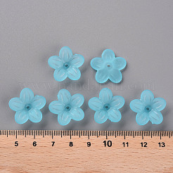 Frosted Acrylic Bead Caps&nbsp;MACR-S371-08A-755