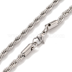 Brass Chain Necklaces for Women&nbsp;NJEW-G084-25P