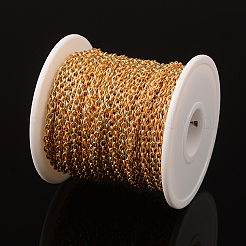 Ion Plating(IP) 304 Stainless Steel Cable Chains&nbsp;CHS-L014-20G