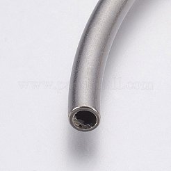 Tarnish Resistant 304 Stainless Steel Tube Beads&nbsp;X-STAS-P196-19