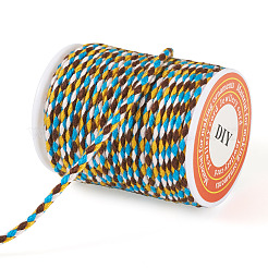 1 Roll Three Color Polycotton Cord Metallic Cord&nbsp;OCOR-TA0002-42A