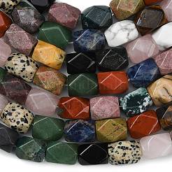 Natural Mixed Gemstone Beads Strands&nbsp;G-D354-A01