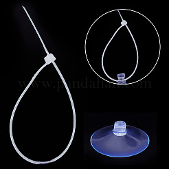 100Pcs Transparent PVC Suckers&nbsp;PVC-GO0001-01