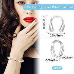 925 Sterling Silver Wire Guardian&nbsp;STER-BBC0005-92A