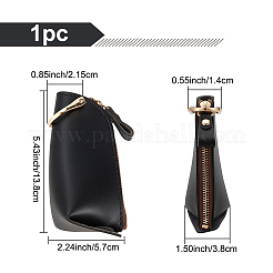 PU Leather Zipper Car Key Case&nbsp;AJEW-WH0348-14A