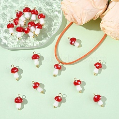 20Pcs Handmade Lampwork Pendants&nbsp;PALLOY-YW00077
