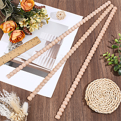 Wooden Half Round Wall Decorations Line&nbsp;AJEW-WH0752-419
