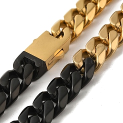 304 Stainless Steel Link Chain Necklaces&nbsp;NJEW-Q337-02