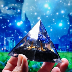 Orgonite Pyramid Resin Display Decorations&nbsp;TREE-PW0001-63A