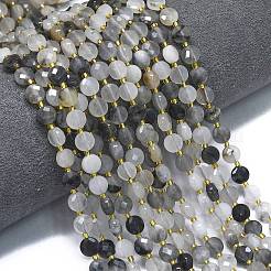 Natural Cloudy Quartz Beads Strands&nbsp;G-K389-B40-01