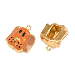 304 Stainless Steel Enamel Pendants&nbsp;SA-CBA033B-01G-03