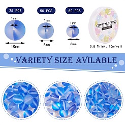 Synthetic Moonstone Beads Strands&nbsp;G-SZ0001-86C