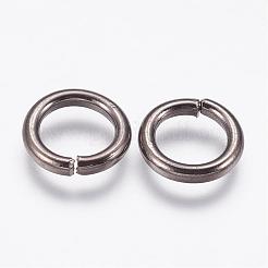 Iron Open Jump Rings&nbsp;IFIN-F136-01B