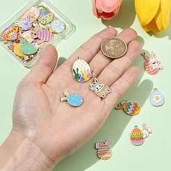 1 Bag Alloy Enamel Pendants&nbsp;ENAM-YW0008-90