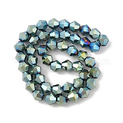 Electroplate Glass Bead Strands&nbsp;EGLA-Q078-6mm-80