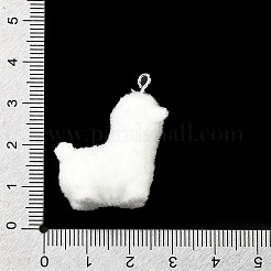 Flocky Resin Pendants&nbsp;FIND-I044-26