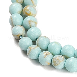 Synthetic Turquoise Beads Strands&nbsp;G-U004-02Q
