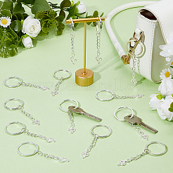 80Pcs Musical Note Alloy Keychain&nbsp;KEYC-FH00091