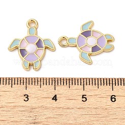 Alloy Enamel Pendants&nbsp;X-ENAM-Q507-15G