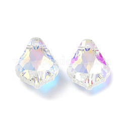 AB Color Plated Electroplate Glass Pendants&nbsp;EGLA-O003-06C-01