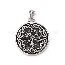 304 Stainless Steel Pendants&nbsp;X-STAS-J039-08AS