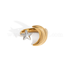 Stainless Steel Cuff Rings for Women&nbsp;OK6471-2