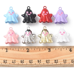 16Pcs 8 Style Spray Painted Alloy Enamel Pendants&nbsp;FIND-FS0001-55