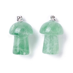 Natural Gemstone Pendants&nbsp;G-M380-B-P