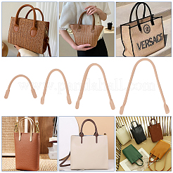 8Pcs 4 Style PU Leather Sew on Bag Handles&nbsp;PURS-WR0001-26B