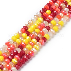 Glass Beads Strands&nbsp;EGLA-A034-M4mm-01