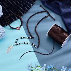 Round Polyester Cords Macrame Thread&nbsp;OCOR-WH0105-038A