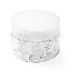 Transparent Glass Cabochons&nbsp;GGLA-CD0001-03