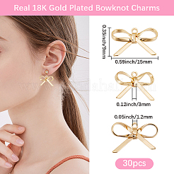 30Pcs Brass Pendants&nbsp;KK-BBC0017-83