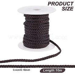 Microfibe Imitation Leather Braided Cord&nbsp;OCOR-WH0101-29B