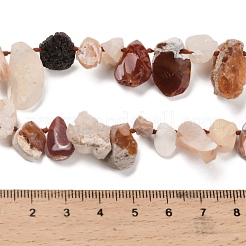 Raw Rough Natural Fire Opal Beads Strands&nbsp;G-C253-01
