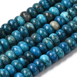 Natural Map Stone/Picasso Stone/Picasso Jasper Beads Strands&nbsp;G-A280-A13-02