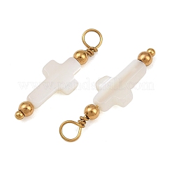 Natural Freshwater Shell Pendants&nbsp;SH-CBA5EEC-08G