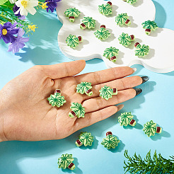 20Pcs Printed Opaque Acrylic Beads&nbsp;OACR-TA0004-73A