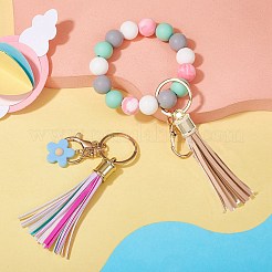 PU Imitation Leather Tassel Pendants&nbsp;FIND-TA0005-07A