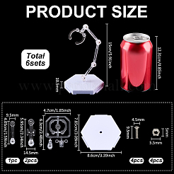 Plastic Model Supports&nbsp;ODIS-WH0086-200B