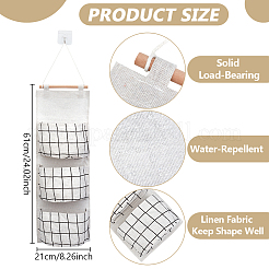 Wall-Mounted Hanging Storage Bags&nbsp;DIY-WH0899-643